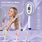 2026 New Electric Spray Air Cushion Massage Comb,3 in 1 Self-Clean Detangling Brush, Restores Silky Shine for Dry & Frizzy Hair, Premium Hair Care Tool for Women