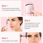 Lumora Beauty™ – Heated Electric Eyelash Curler