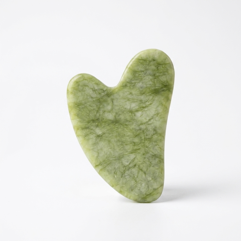 Lumora Beauty™ Xiuyan-Jade Gua Sha Stein – Tägliches Gesichtsritual für Formung & Glow